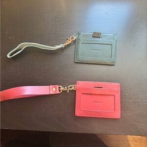 Andar Green and Red Denner Card Holders